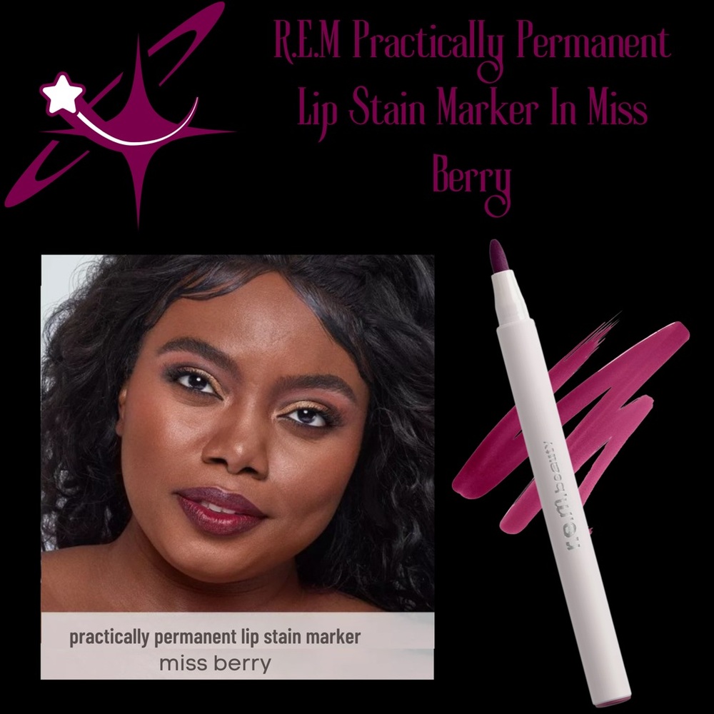 R.E.M Practically Permanent Lip Stain Marker - Miss Berry